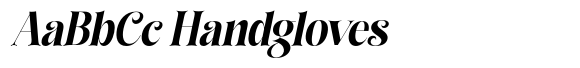 Glagter Extra Bold Slant image