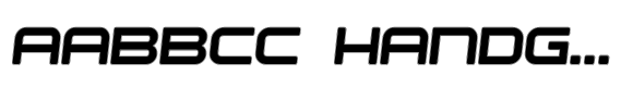 Cygona Rounded Rimmed Italic image