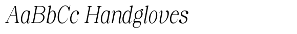 Soffline Condensed Extra Light Italic image