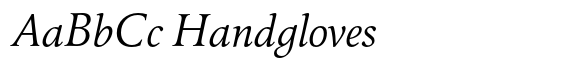 FF Tibere Std Light Italic image