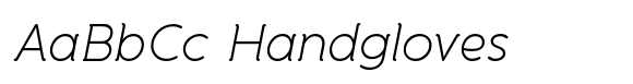Banda Light Italic image