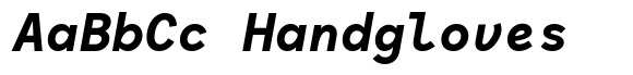 Antikor Mono Extra Bold Italic image