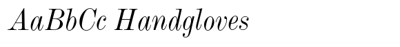 Monotype Modern MT Pro Condensed Italic font sample