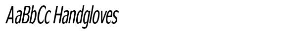 Ardelin Extra Bold Slanted Condensed image