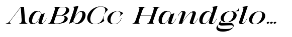 Galdertin Charetam Italic Black Expanded Italic image