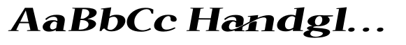 Bogesta Contrast Extra Expanded Italic image