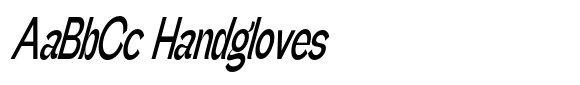 Gathia Sans  Condensed Slant Semi Bold image