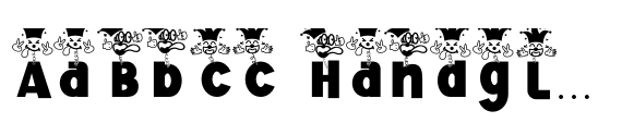 Jester Jumble Surprise font sample