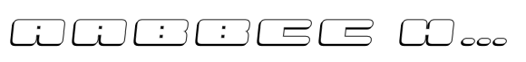 Squario Circular Inline Shd Italic image