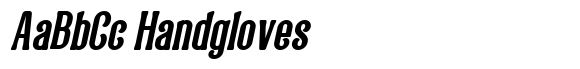 Nostalgic Condensed Italic image