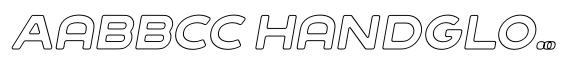 Sandport Ultra Medium Outline Italic image