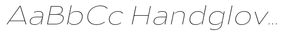 Aukim II Thin Wide Italic image