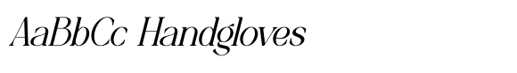 Dit Magi Italic font sample