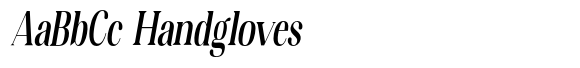 Mandational Bold Condensed Slant image