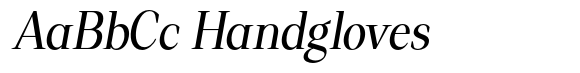 Regante Semi Condensed Slant image