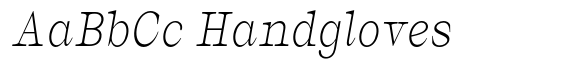 Kalibrasi Extra Light Italic image