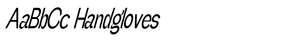 Gathia Sans  Condensed Slant Medium image