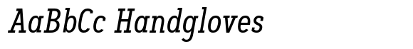 Artegra Slab Condensed Regular Italic image