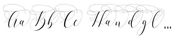 Refillia Calligraphy Swash 1 image