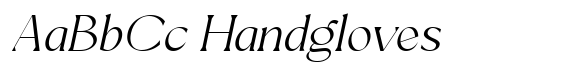 Mizhon Serif Light Slanted image