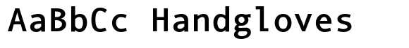 Andale Mono Pro Bold image