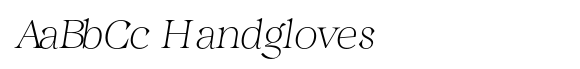 Quirlone Thin Italic image