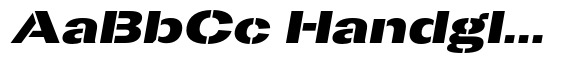 Dean Stencil Normal Dean Stencil Extended ExtraBold Italic image