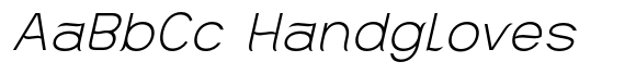 Kajju Thin Slanted font sample