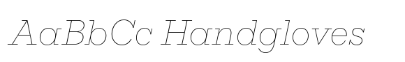 Flink Slab Thin Italic image