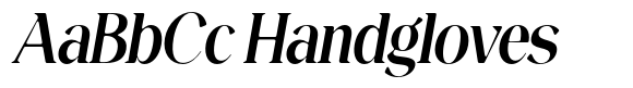 Magres Soft Bold SemiCondensed Italic image