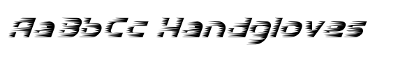 Rapido Racers Eleven font sample