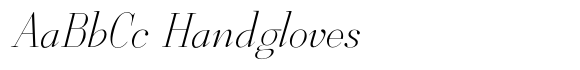 Eaudore Italic font sample