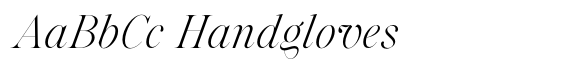 Voxas Display Light Italic image