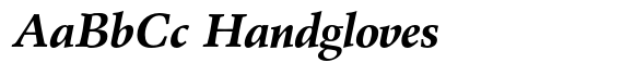 Wile Pro Bold Italic image