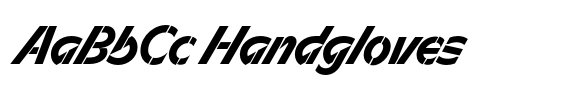 Sizek P Stencil Sizek P ST SCND Bold Super Italic image