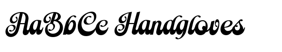 Lhasting Script font sample