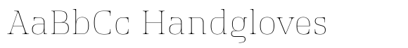 Suwannason Thin font sample