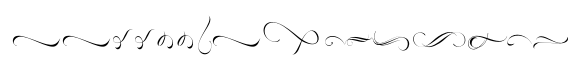 Cashnero Ornaments font sample