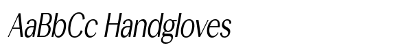 Bargalis Condensed Slanted image