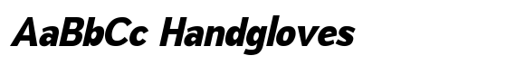 Fogler Bold Italic font sample