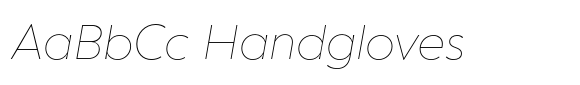 Facundo Thin Italic image