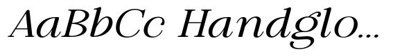 Quiketa Italic Extra Light Expanded image
