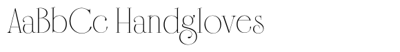 Solingen Light font sample