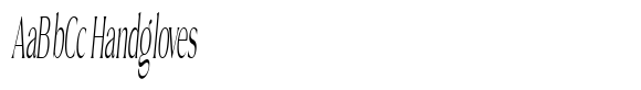 Goldtyne Light Italic Ultra Condensed image