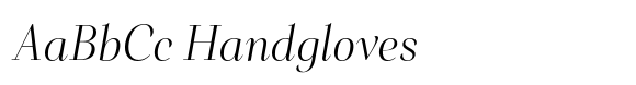 Senlot Didone Extended Light Italic image