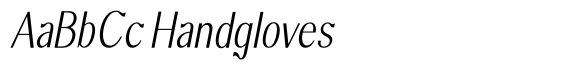 Molgrine Contrast Extra Light Condensed Italic image