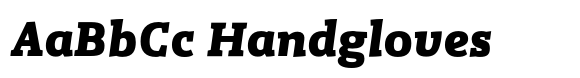 Gazeta Slab Extra Bold Italic image