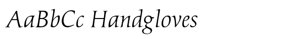 Classica Light Italic image