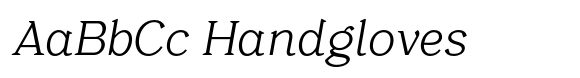 Qavena Arc Light Italic image