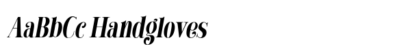 Chicago Darling Serif Semi Expanded Slant image